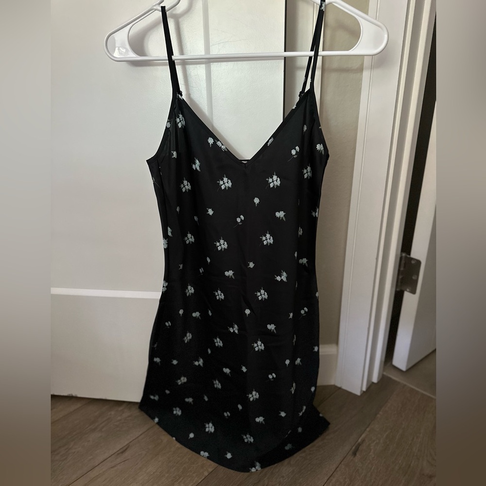 Aritzia Wilfred Slip Mini Satin Dress 2XS
